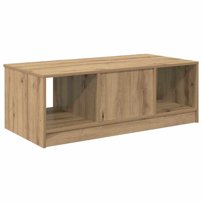 vidaXL Coffee Table Artisan Oak 102 x 50 x 36cm Engineered Wood
