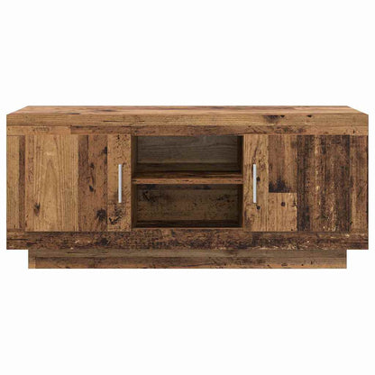vidaXL TV Cabinet Old Wood 102 x 35 x 45 cm Engineered Wood
