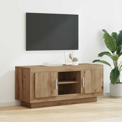 vidaXL TV Cabinet 102 x 35 x 45 cm Artisan Oak Engineered Wood
