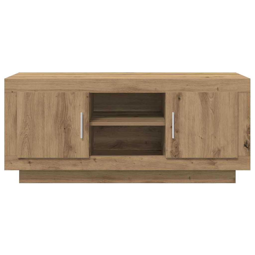 vidaXL TV Cabinet 102 x 35 x 45 cm Artisan Oak Engineered Wood