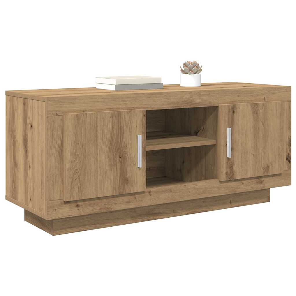 vidaXL TV Cabinet 102 x 35 x 45 cm Artisan Oak Engineered Wood