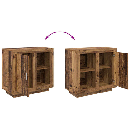 vidaXL Sideboard Old Wood 80 x 40 x 75 cm Engineered Wood