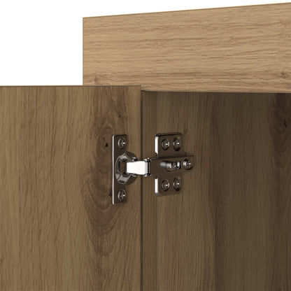 vidaXL Sideboard Artisan Oak 80 x 40 x 75 cm Engineered Wood