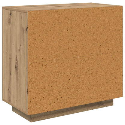 vidaXL Sideboard Artisan Oak 80 x 40 x 75 cm Engineered Wood