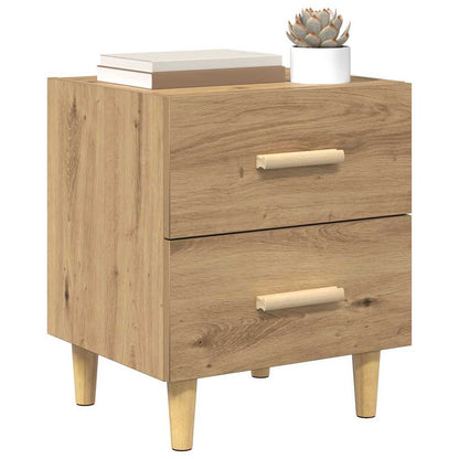 vidaXL Bed Cabinet Artisan Oak 40 x 35 x 47.5cm Engineered Wood
