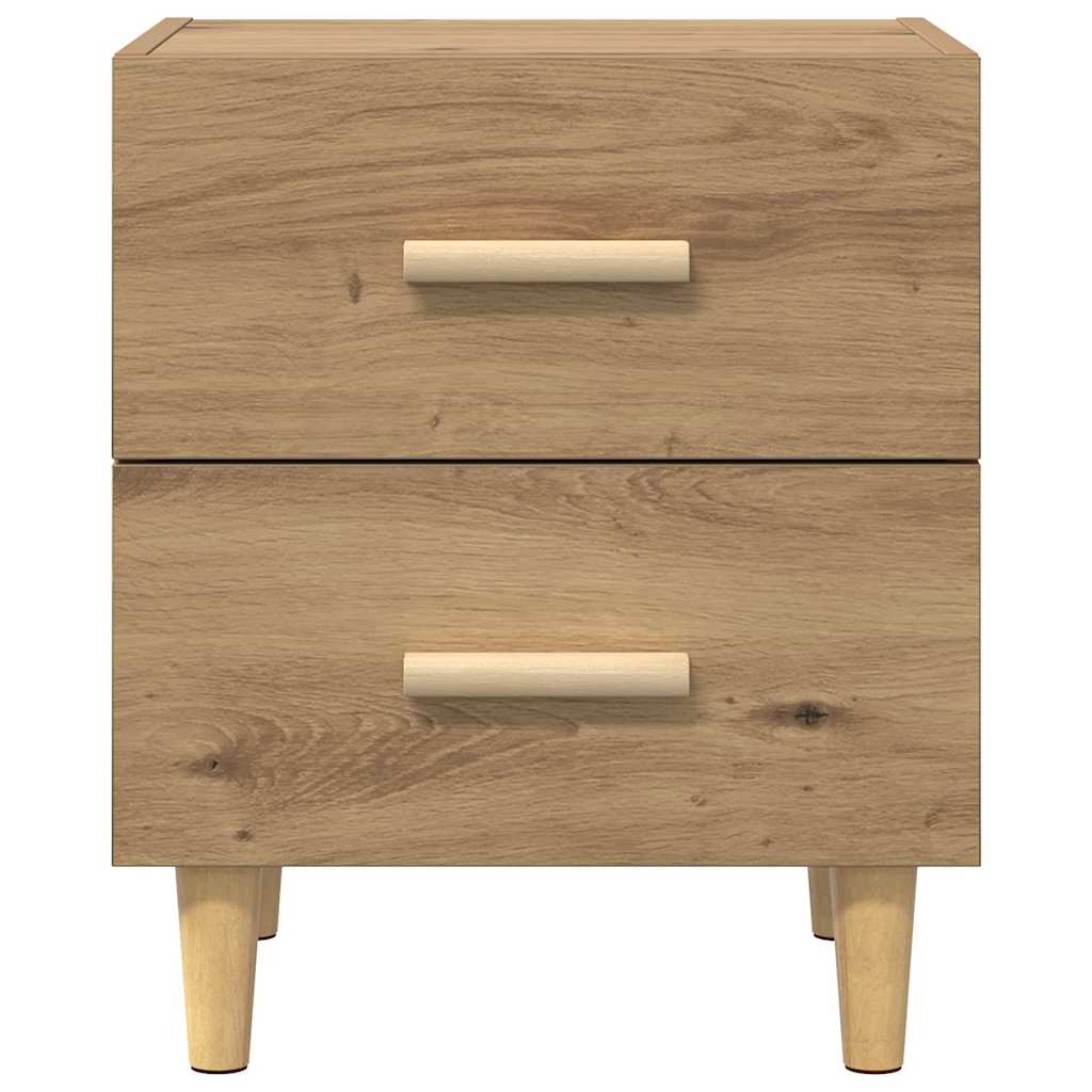 vidaXL Bed Cabinet 2 pcs Artisan Oak 40 x 35 x 47.5cm Engineered Wood
