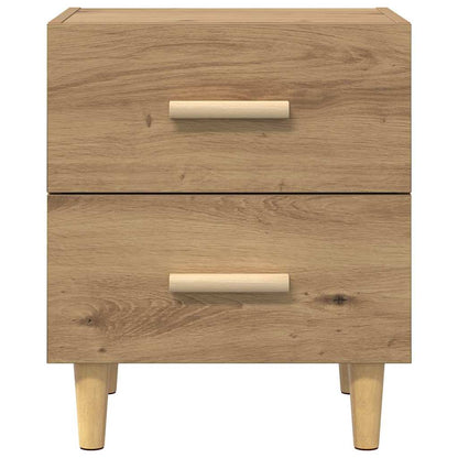 vidaXL Bed Cabinet 2 pcs Artisan Oak 40 x 35 x 47.5cm Engineered Wood