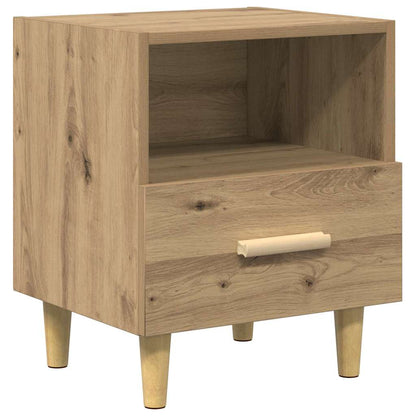 vidaXL Bedside Cabinet 2 pcs Artisan Oak 40 x 35 x 47 cm