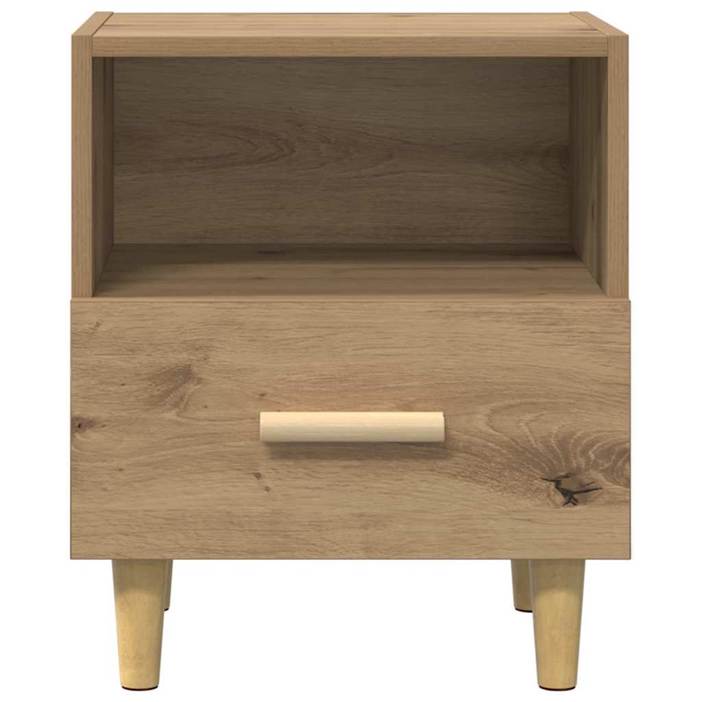 vidaXL Bedside Cabinet 2 pcs Artisan Oak 40 x 35 x 47 cm