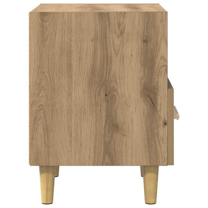 vidaXL Bedside Cabinet 2 pcs Artisan Oak 40 x 35 x 47 cm