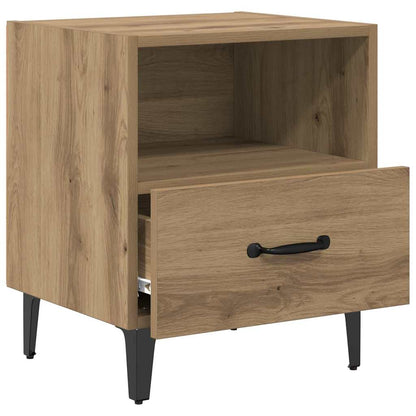vidaXL Bedside Cabinet 2 pcs Artisan Oak 40 x 35 x 47.5 cm
