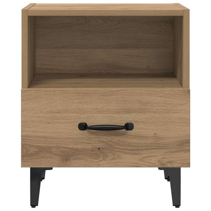 vidaXL Bedside Cabinet 2 pcs Artisan Oak 40 x 35 x 47.5 cm
