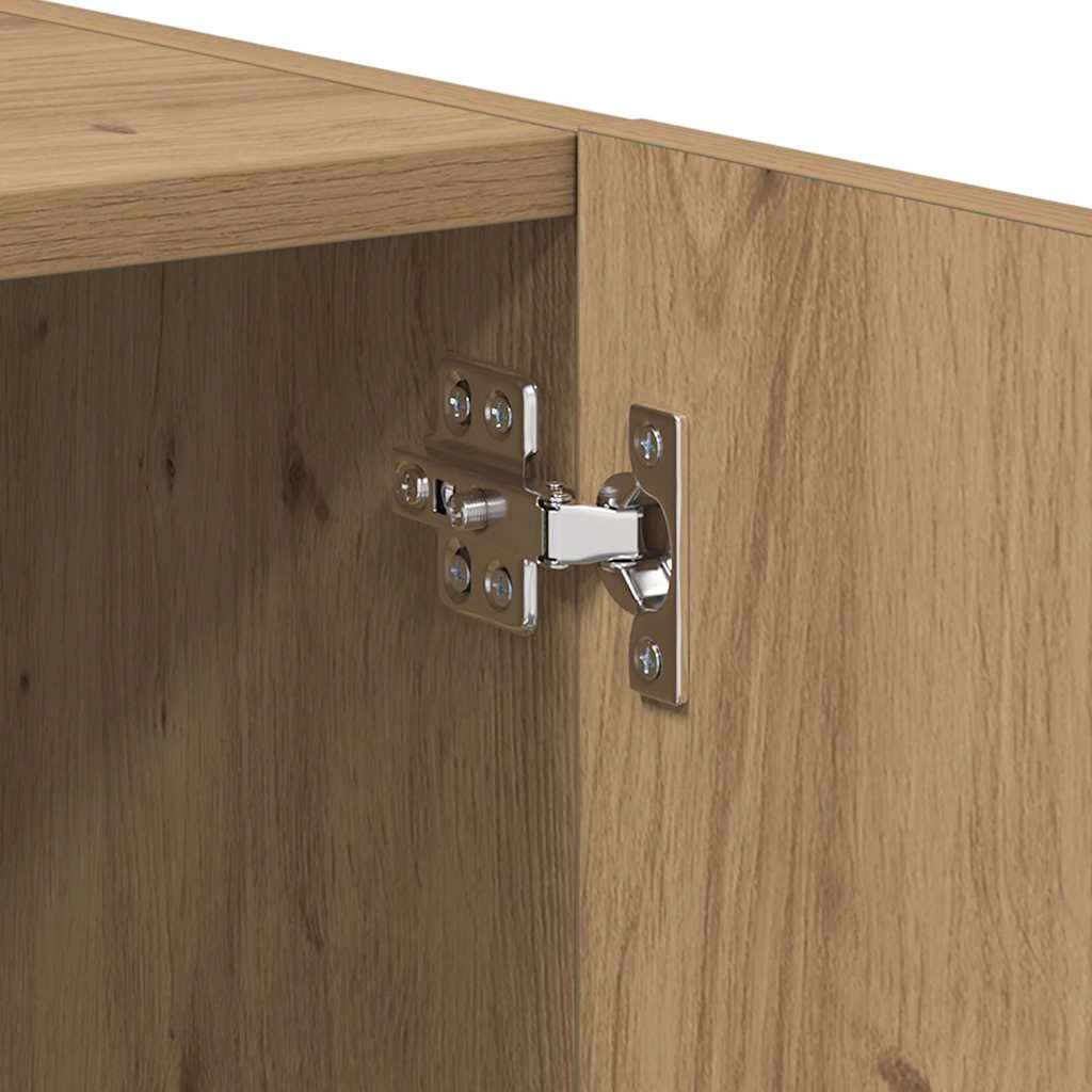 vidaXL Bedside Cabinet 2 pcs Artisan Oak 40 x 40 x 50 cm