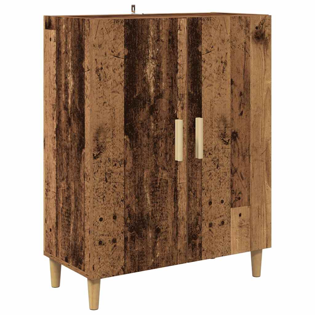 vidaXL Sideboard Old Wood 70 x 34 x 90 cm Engineered Wood