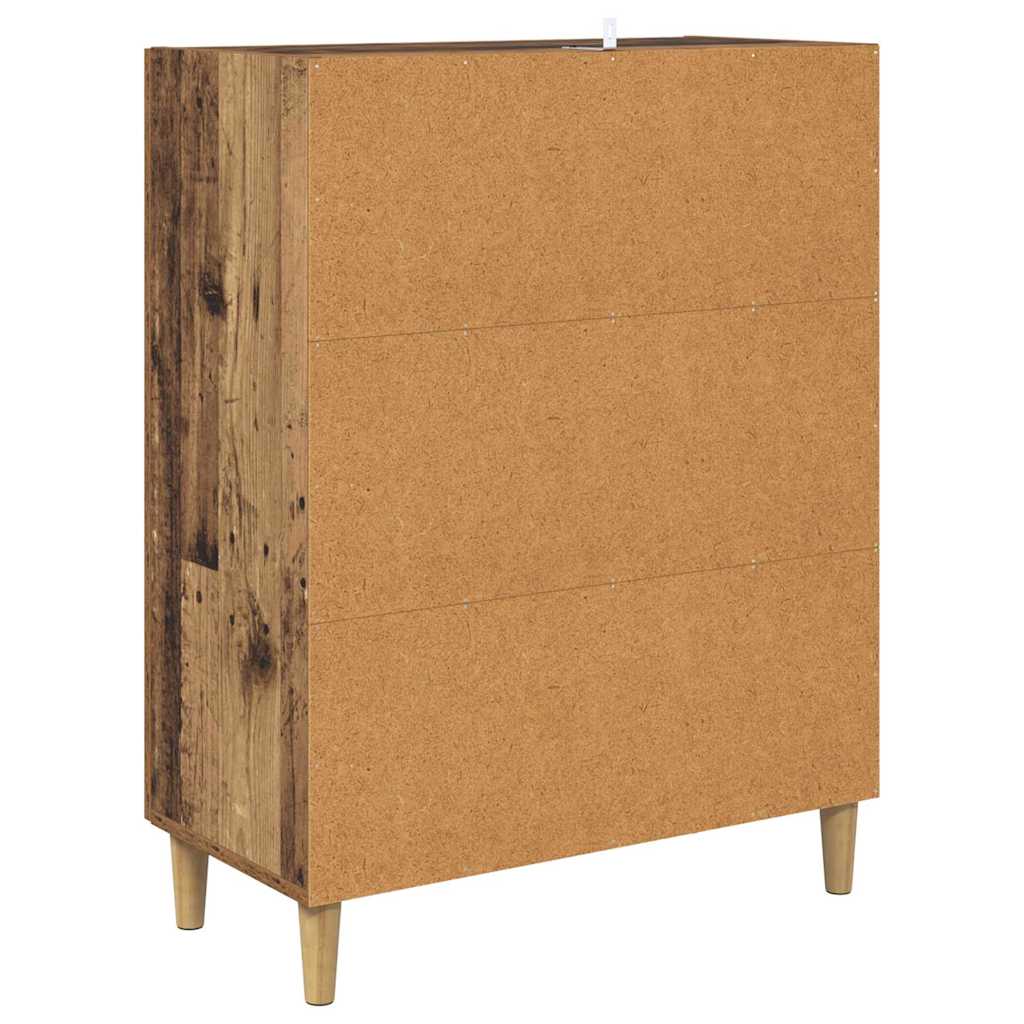 vidaXL Sideboard Old Wood 70 x 34 x 90 cm Engineered Wood