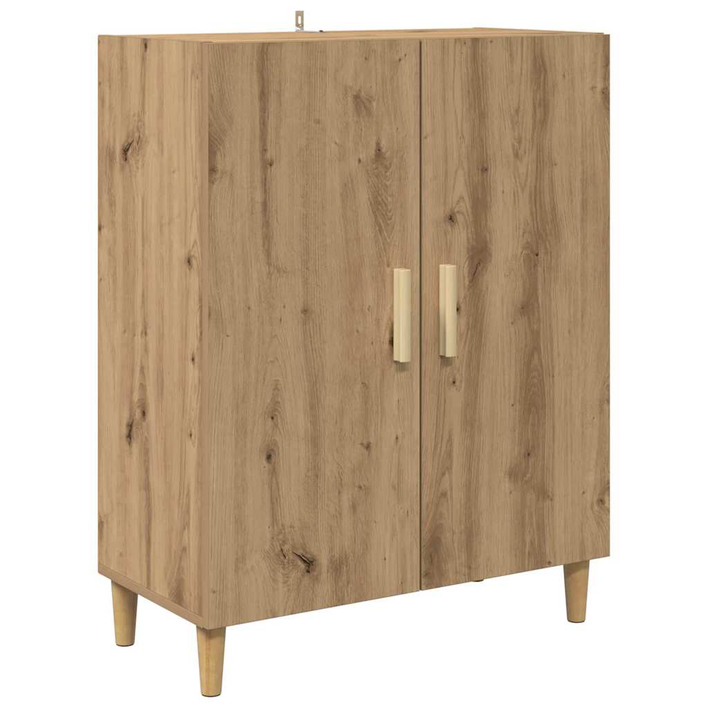 vidaXL Sideboard Artisan Oak 70 x 34 x 90 cm Engineered Wood