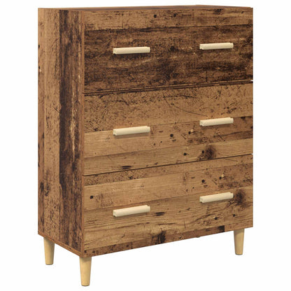 vidaXL Sideboard Old Wood 69.5 x 34 x 90 cm Engineered Wood