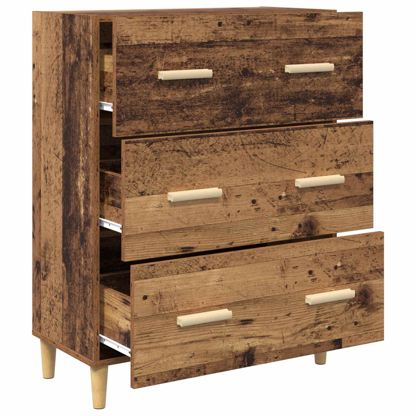 vidaXL Sideboard Old Wood 69.5 x 34 x 90 cm Engineered Wood