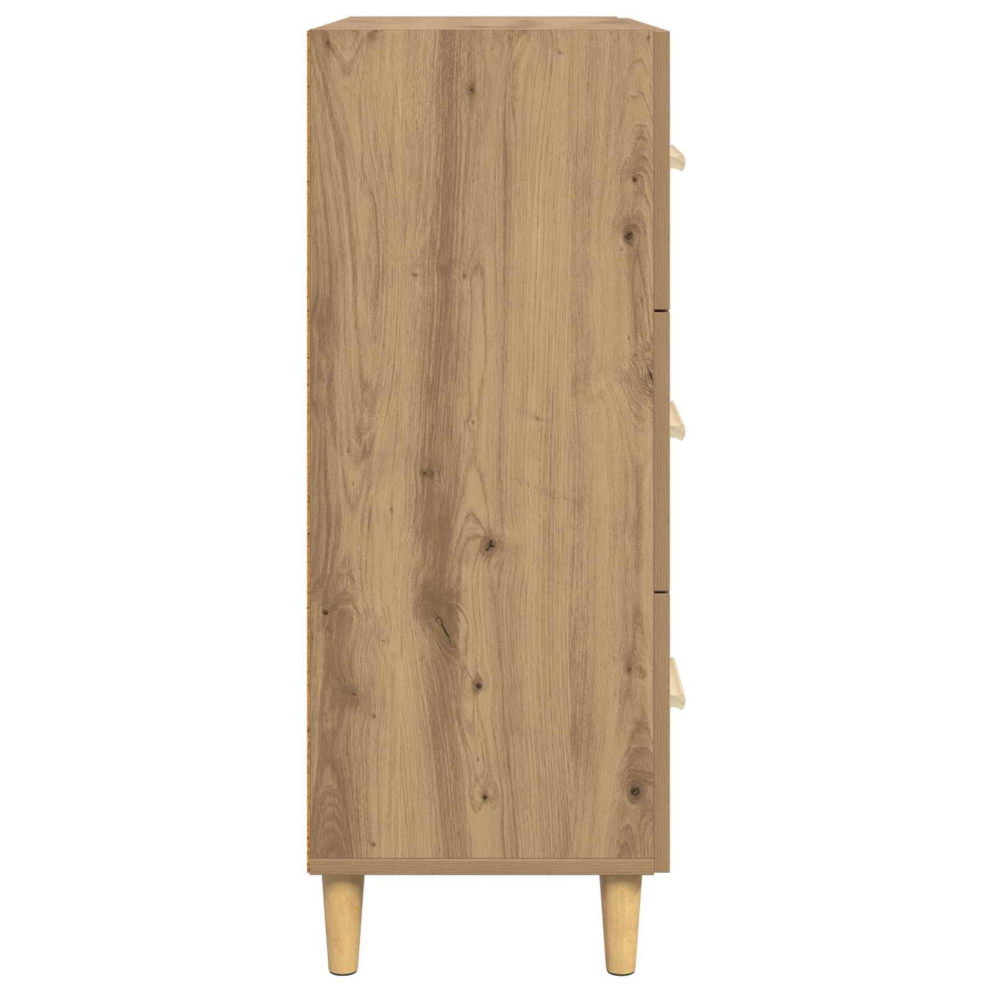 vidaXL Sideboard Artisan Oak 69.5 x 34 x 90 cm Engineered Wood