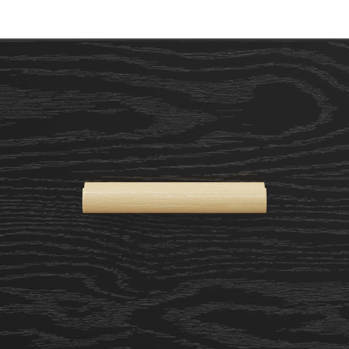 vidaXL Sideboard Black Oak 69.5 x 34 x 90 cm Engineered Wood