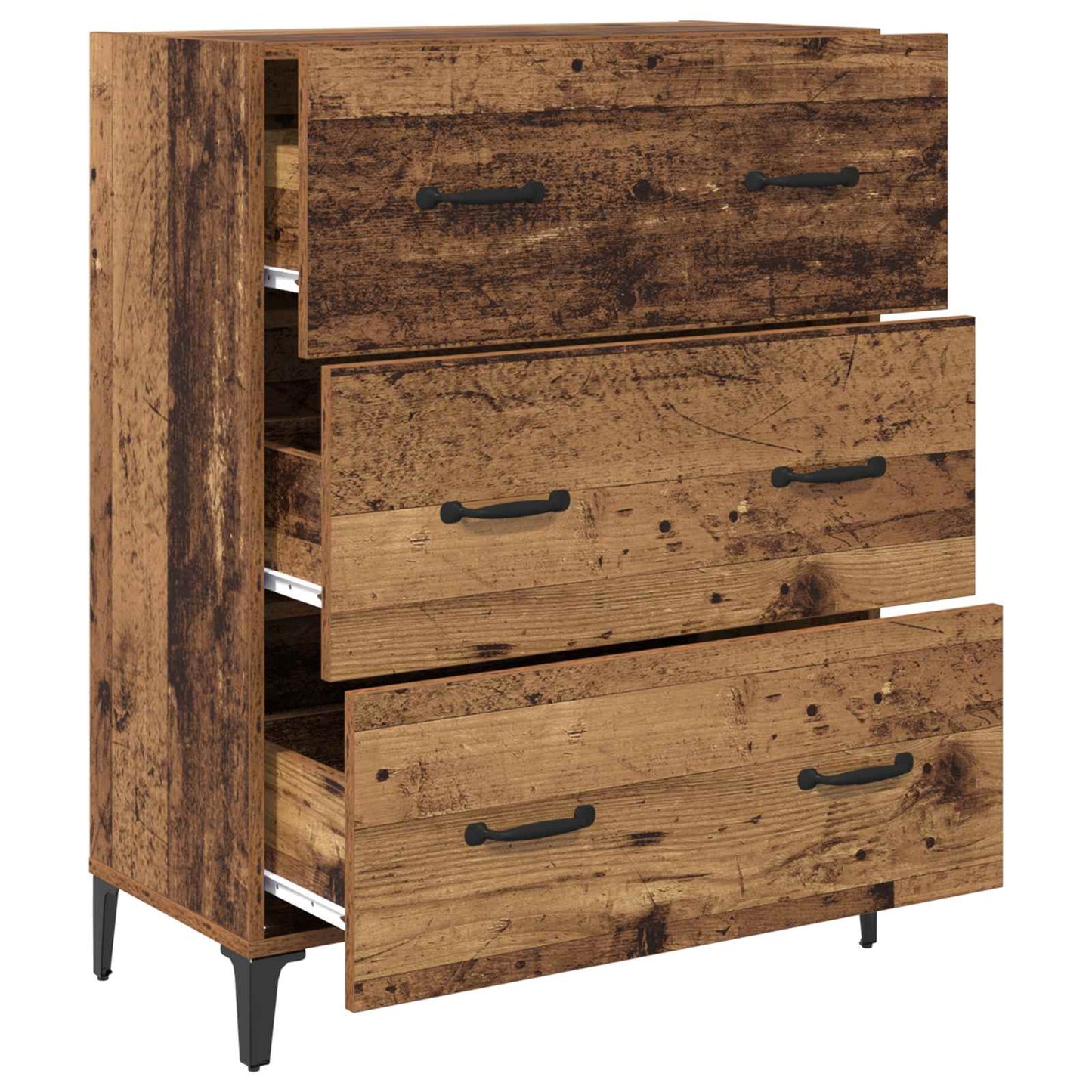 vidaXL Sideboard Old wood 69.5 x 34 x 90 cm Engineered wood