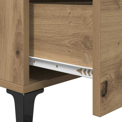 vidaXL Sideboard Artisan Oak 69.5 x 34 x 90 cm Engineered wood