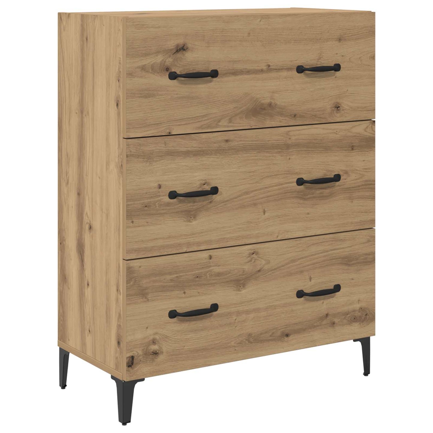 vidaXL Sideboard Artisan Oak 69.5 x 34 x 90 cm Engineered wood