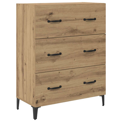 vidaXL Sideboard Artisan Oak 69.5 x 34 x 90 cm Engineered wood