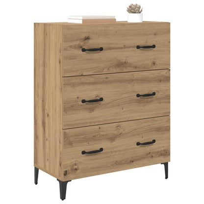 vidaXL Sideboard Artisan Oak 69.5 x 34 x 90 cm Engineered wood