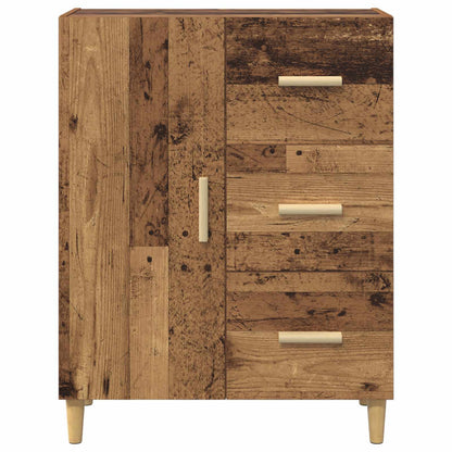 vidaXL Sideboard Old wood 34 x 69.5 x 90 cm Engineered Wood