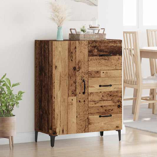 vidaXL Sideboard Old Wood 69.5 x 34 x 90 cm Engineered Wood