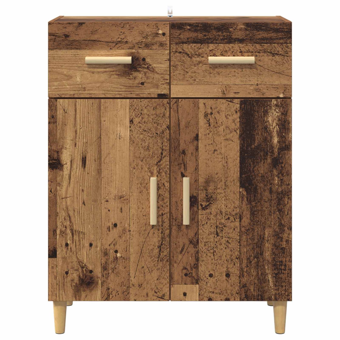 vidaXL Sideboard Old wood 34 x 69.5 x 89 cm Engineered Wood