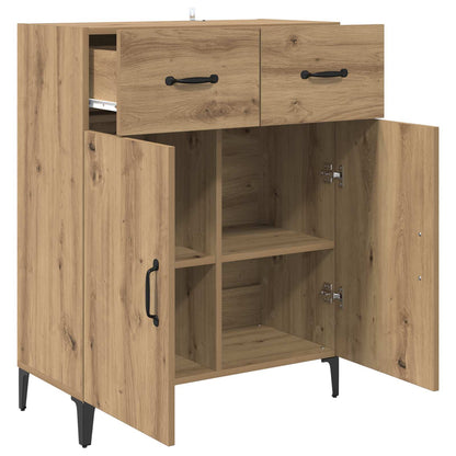 vidaXL Sideboard Artisan Oak 69.5 x 34 x 90 cm Engineered Wood