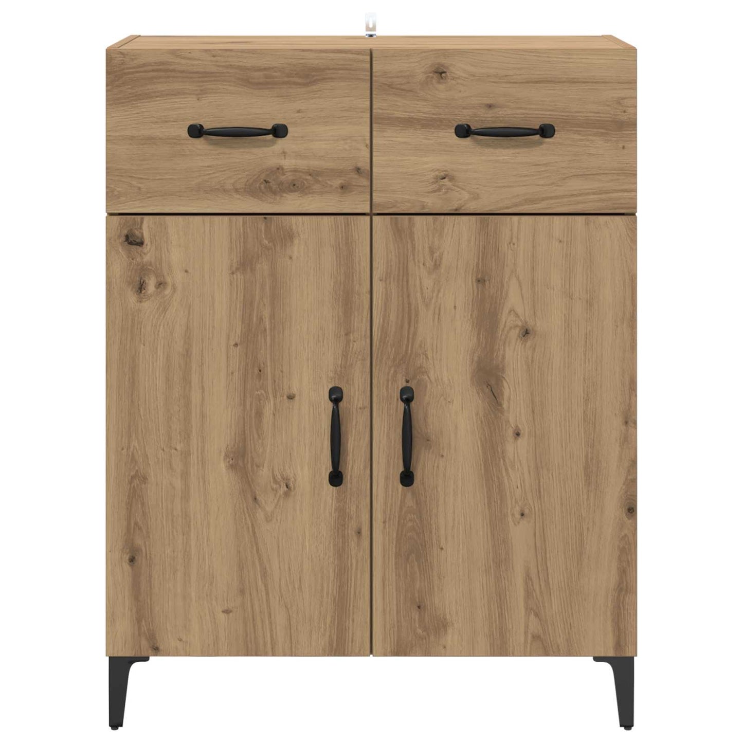 vidaXL Sideboard Artisan Oak 69.5 x 34 x 90 cm Engineered Wood