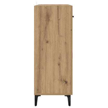 vidaXL Sideboard Artisan Oak 69.5 x 34 x 90 cm Engineered Wood