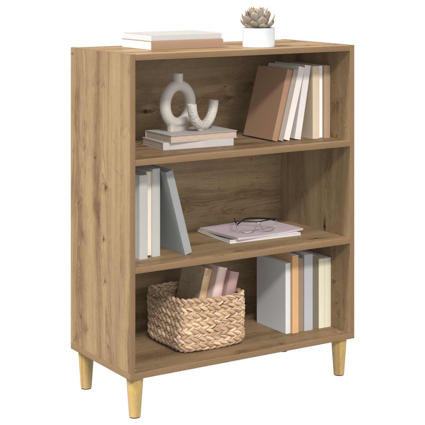 vidaXL Sideboard Artisan Oak 69.5 x 32.5 x 90 cm Engineered Wood