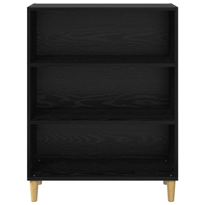 vidaXL Sideboard Black Oak 69.5 x 32.5 x 90 cm Engineered wood
