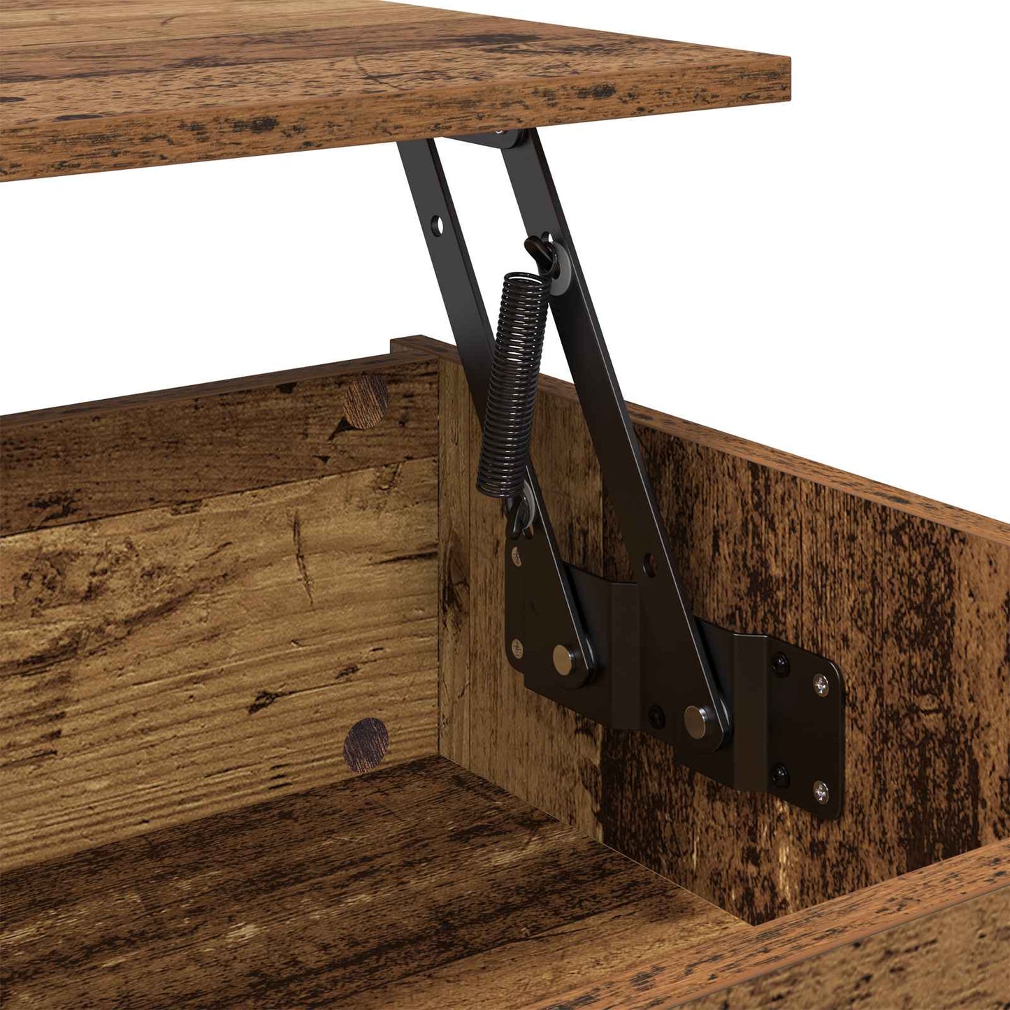 vidaXL Coffee Table Old Wood 80 x 50.5 x 41.5 cm Engineered Wood