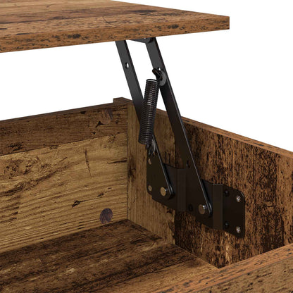 vidaXL Coffee Table Old Wood 80 x 50.5 x 41.5 cm Engineered Wood
