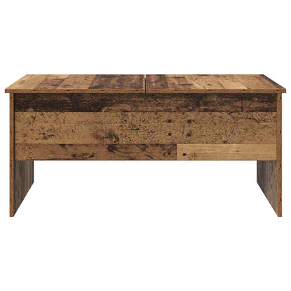 vidaXL Coffee Table Old Wood 102 x 50.5 x 46.5 cm Engineered Wood