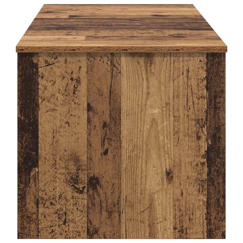 vidaXL Coffee Table Old Wood 102 x 50.5 x 46.5 cm Engineered Wood