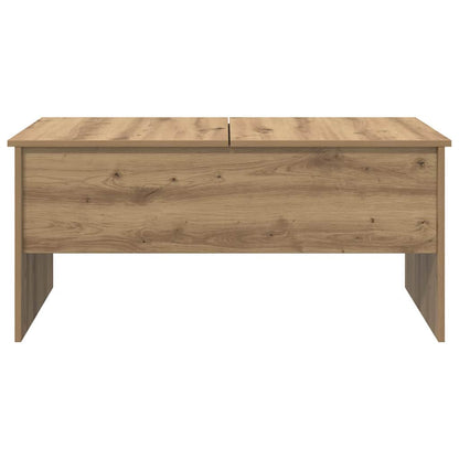 vidaXL Coffee Table Artisan Oak 102 x 50.5 x 46.5 cm Engineered Wood