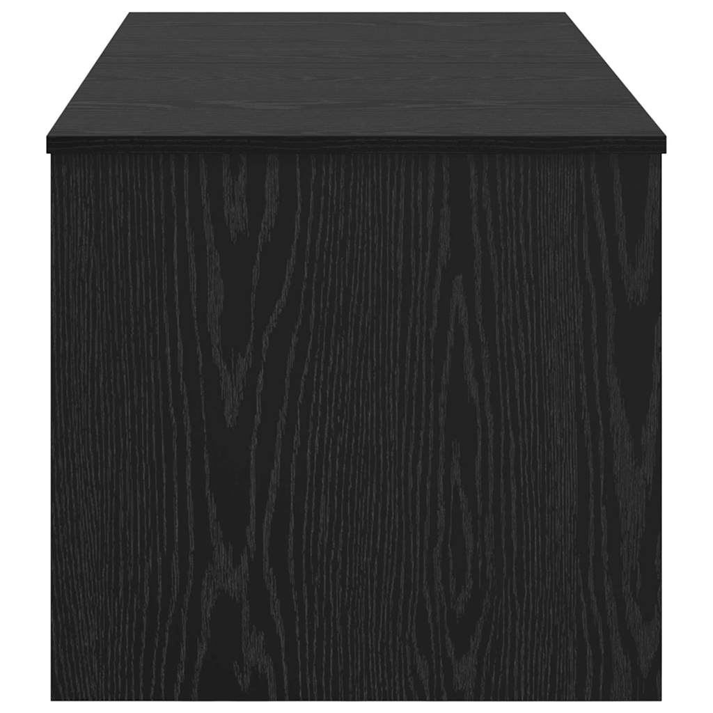 vidaXL Coffee Table Black Oak 102 x 50.5 x 46.5 cm Engineered Wood