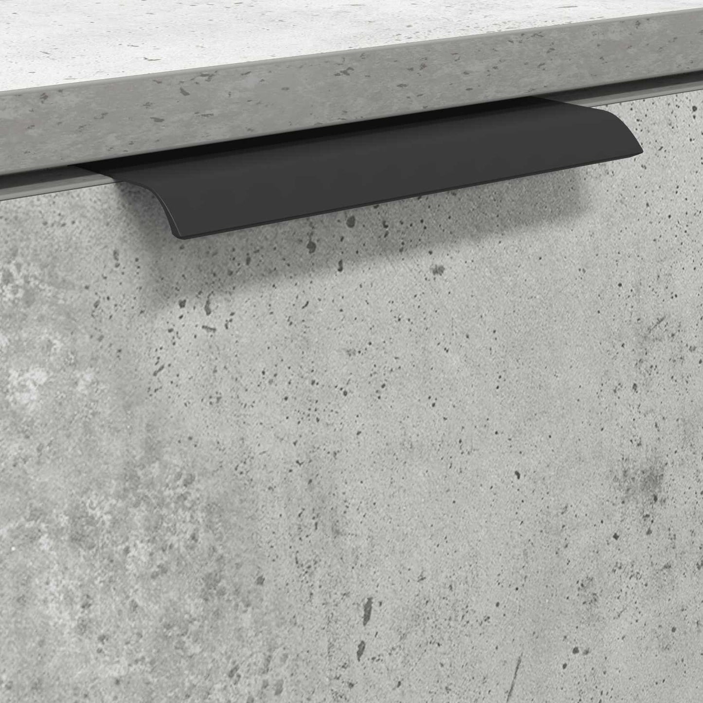 vidaXL Bathroom Cabinet Concrete Grey 64.5 x 33.5 x 59 cm