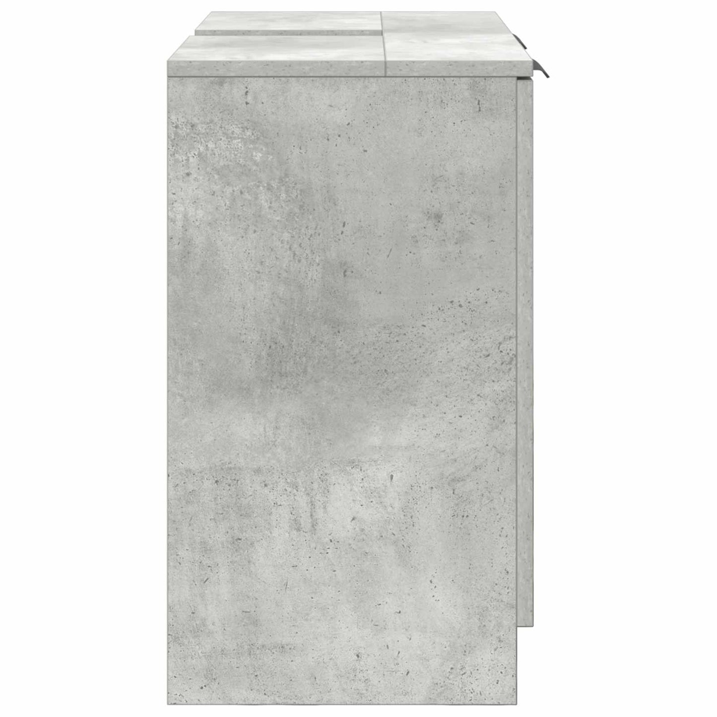 vidaXL Bathroom Cabinet Concrete Grey 64.5 x 33.5 x 59 cm