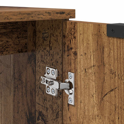 vidaXL Bathroom Cabinet Old Wood 64.5 x 33.5 x 59 cm Engineered Wood