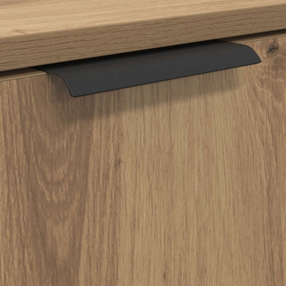 vidaXL Bathroom Cabinet Artisan Oak 64.5 x 33.5 x 59 cm