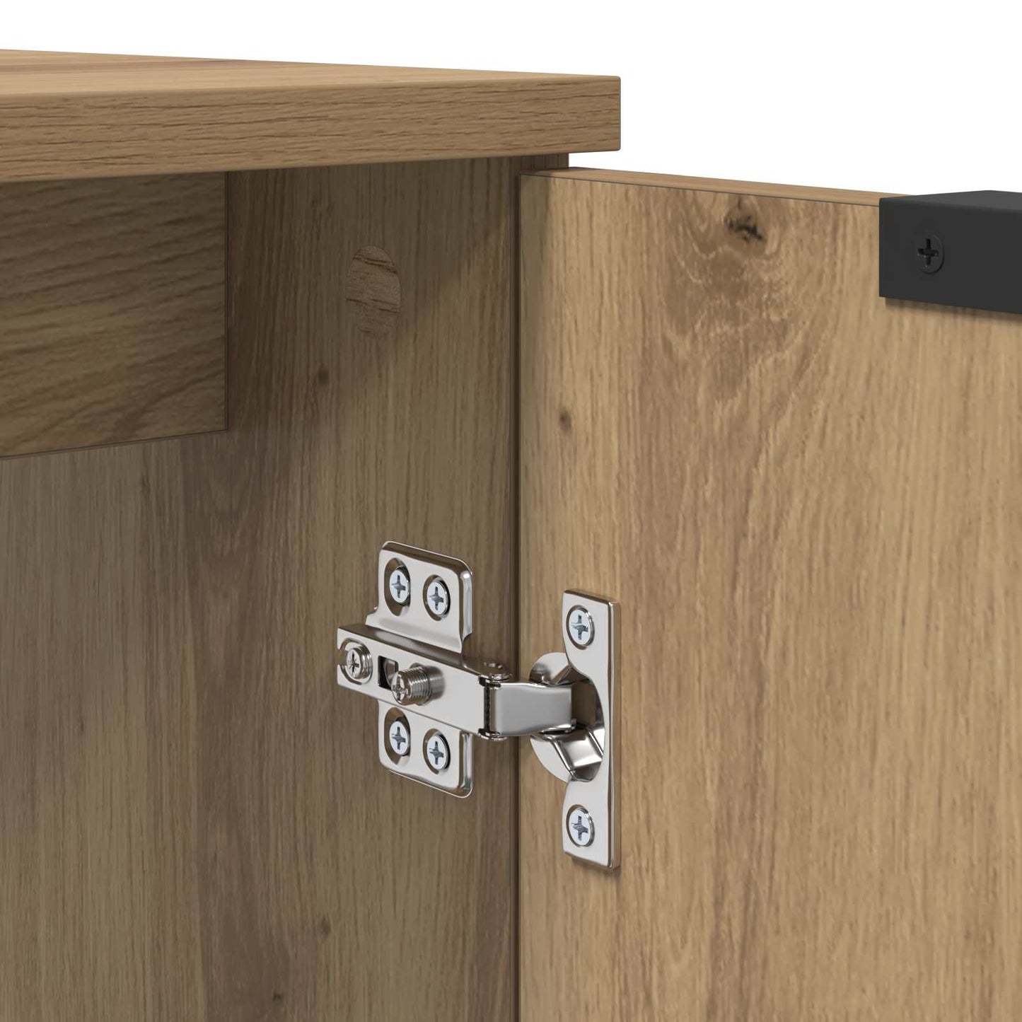 vidaXL Bathroom Cabinet Artisan Oak 64.5 x 33.5 x 59 cm