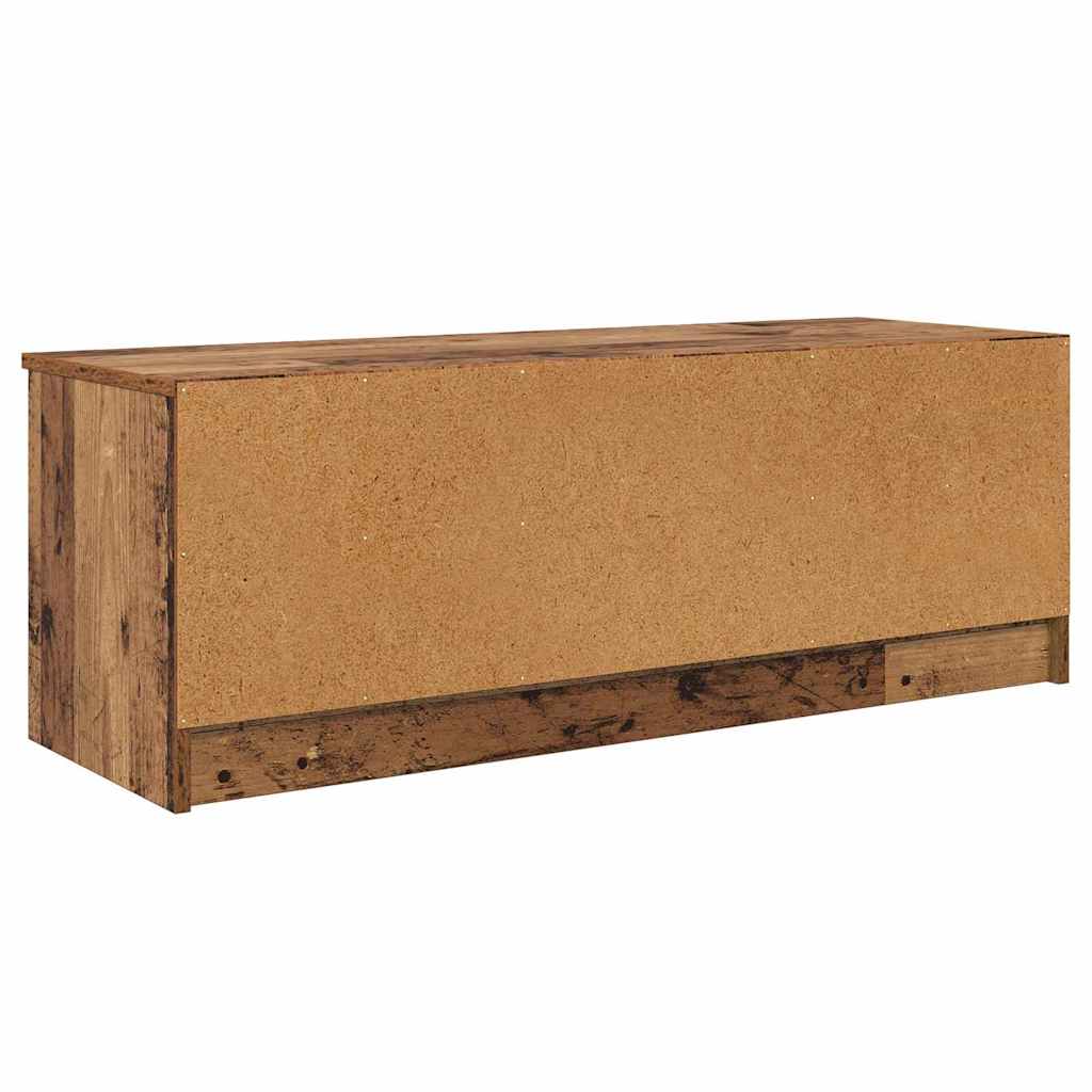 vidaXL TV Cabinet Old Wood 102 x 35 x 36.5 cm Engineered Wood
