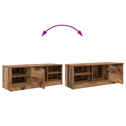 vidaXL TV Cabinet Old Wood 102 x 35 x 36.5 cm Engineered Wood